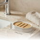 Soap Drainage dish - Bamboo and plastic